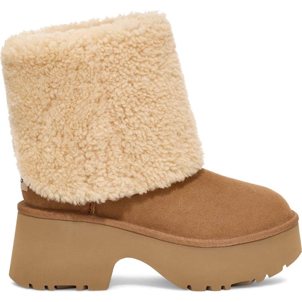 UGG Women s Classic New Heights Genuine Shearling Cuffable Boot