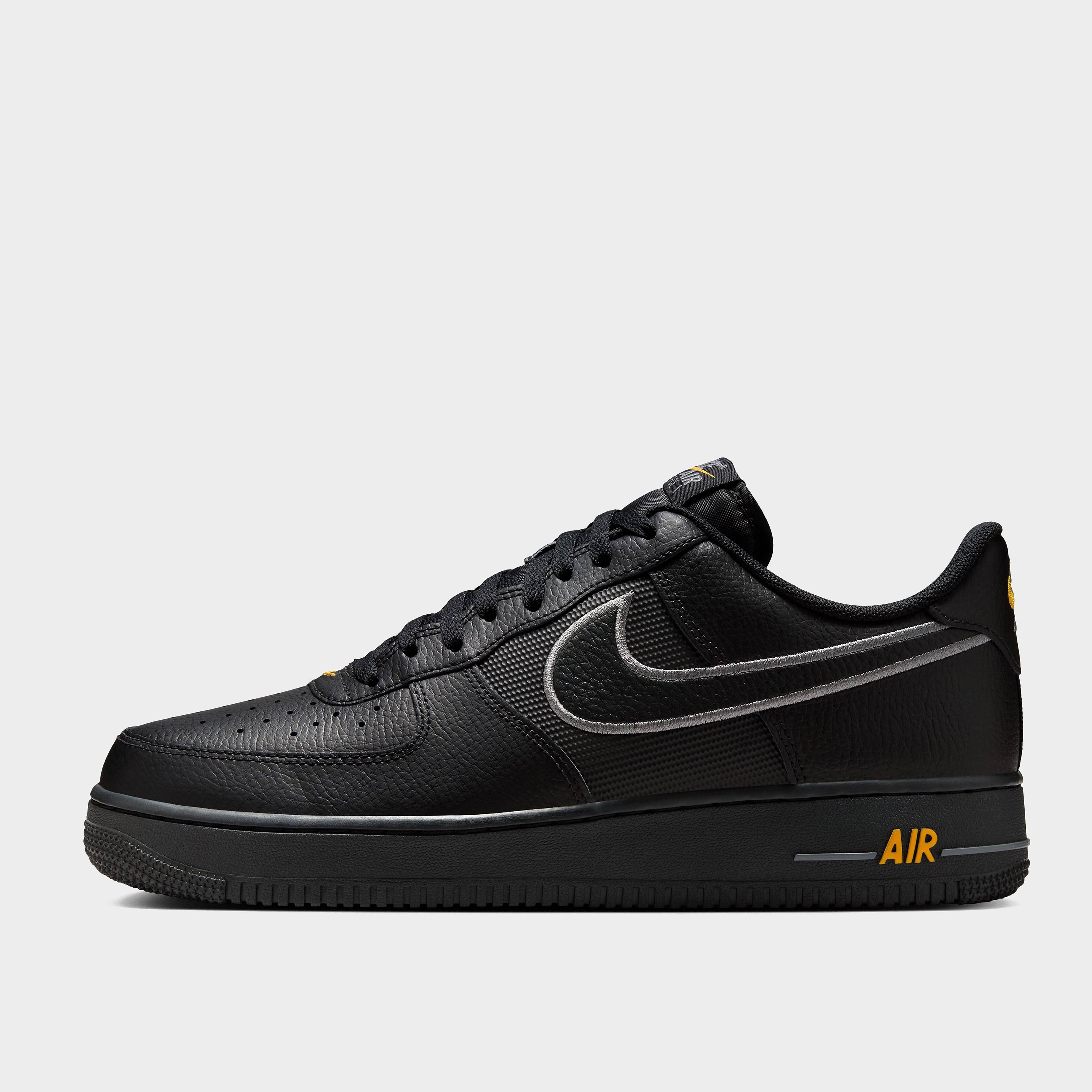 Nike Men s Air Force 1 Low Black Laser Orange