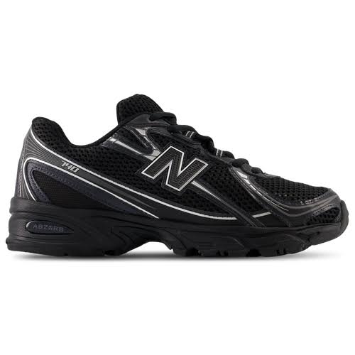 New Balance Womens 740 - Running Shoes Silver Black Size 05 5