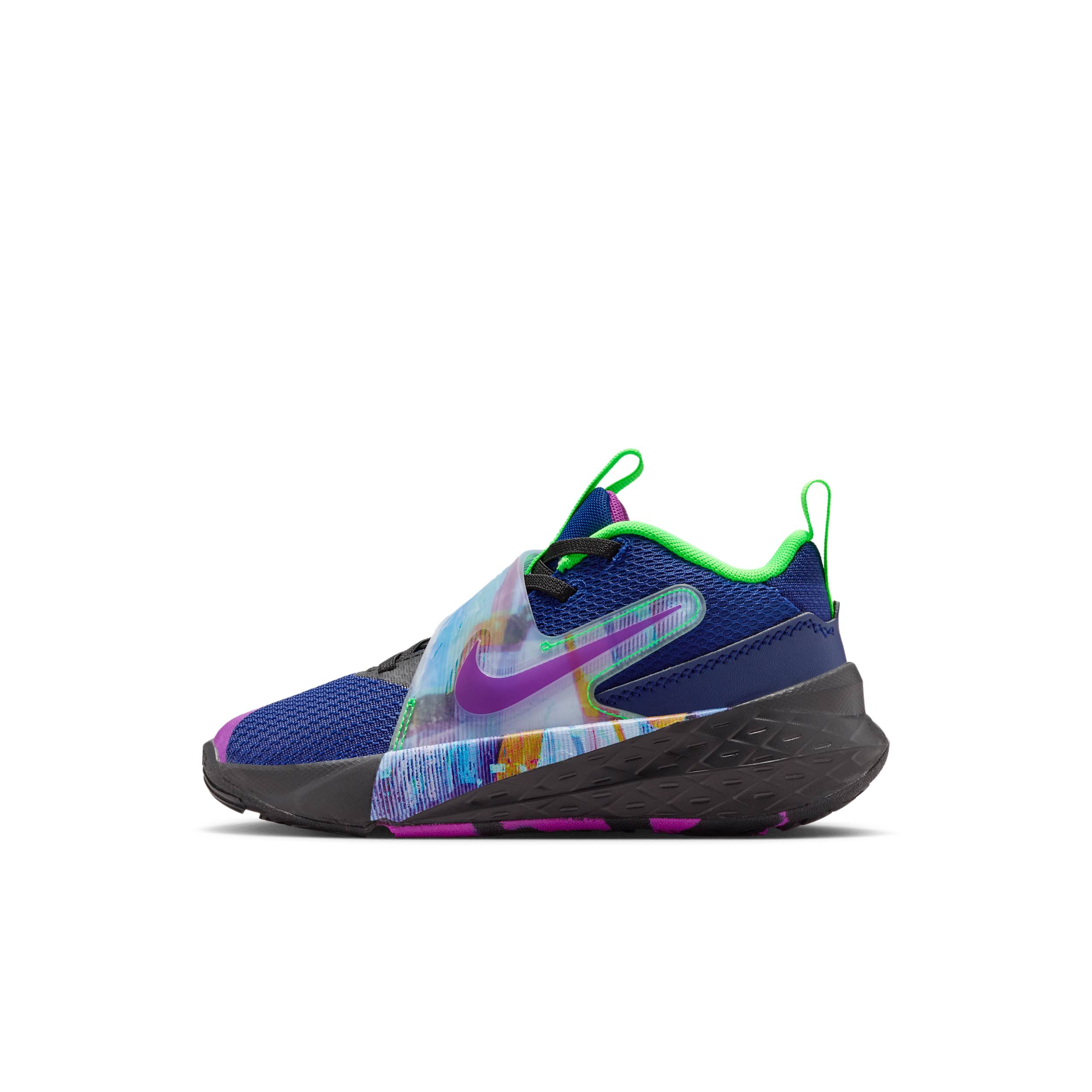 Nike Team Hustle D 12 Kids Little Shoes