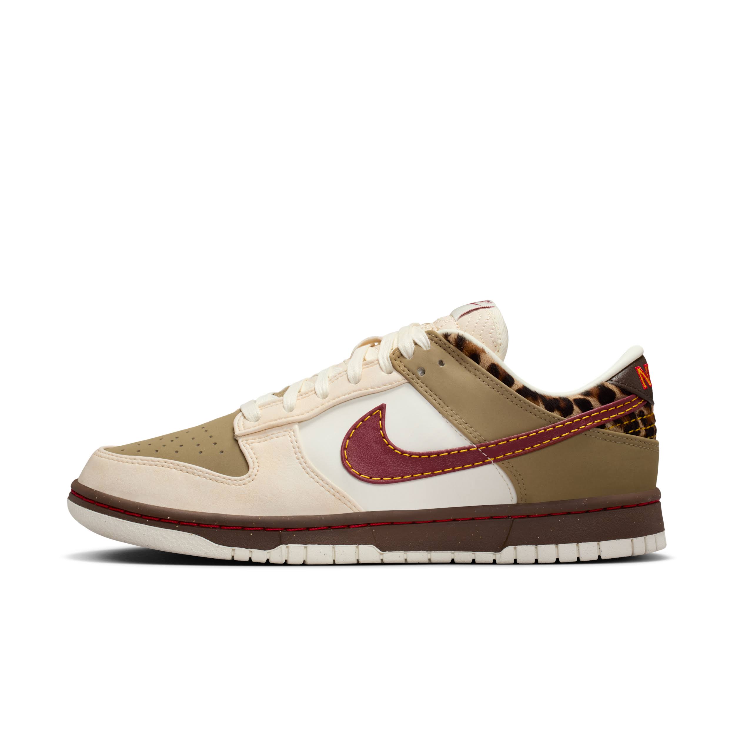 Women s Nike Dunk Low Khaki Leopard