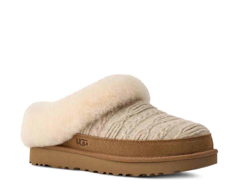 UGG Cluggette Genuine Shearling Lined Indoor Outdoor Slipper