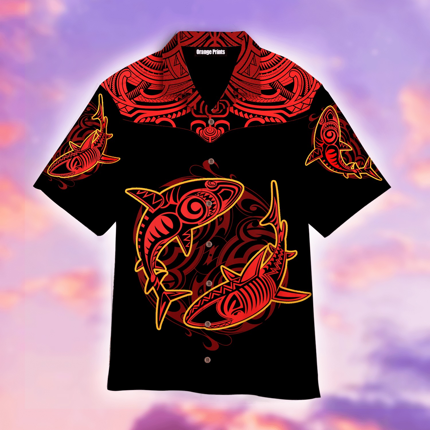 Shark Fishing Hawaiian Shirt