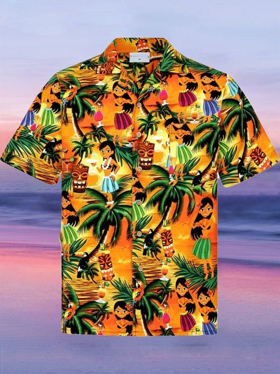 Tiki Aloha Hawaiian Shirt