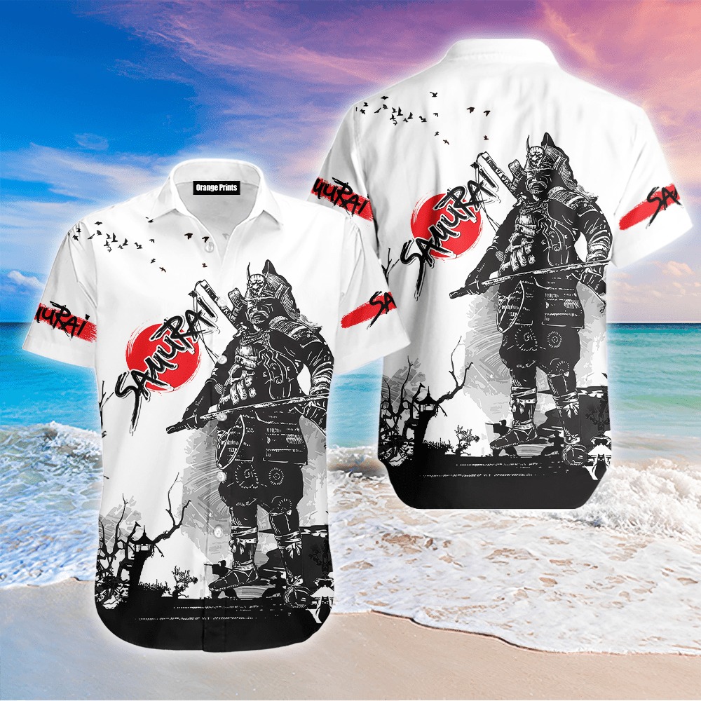 Samurai Art Hawaiian Shirt