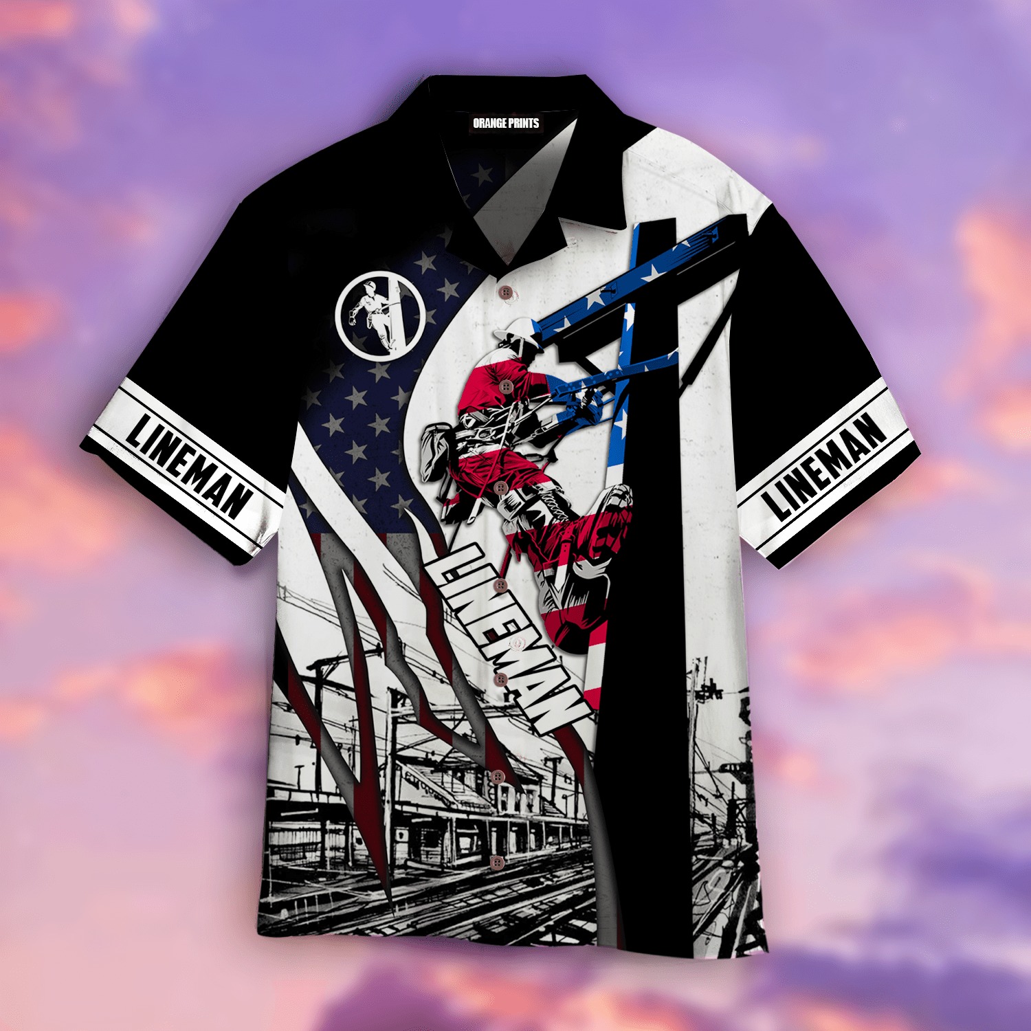 Lineman Hawaiian Shirt