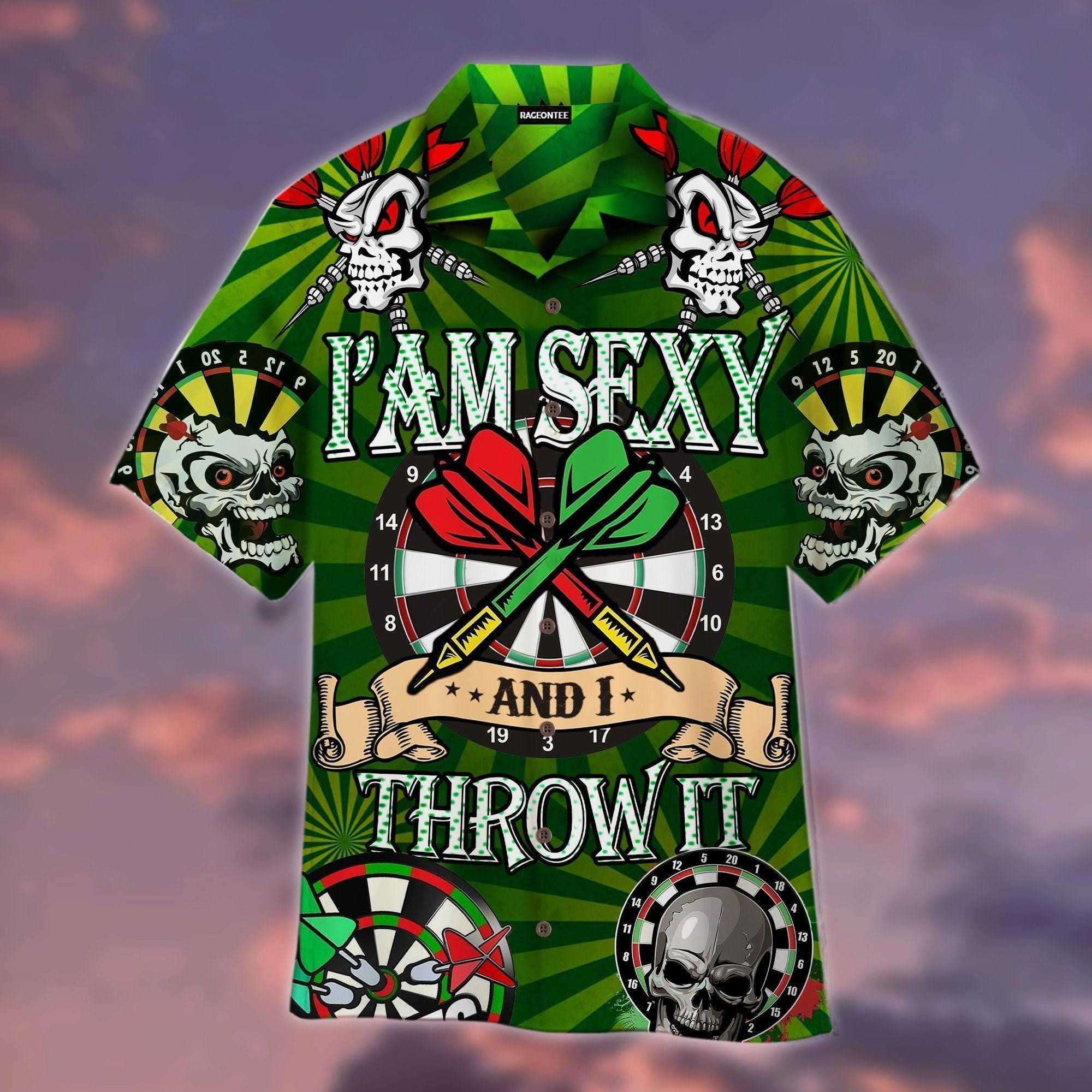 I’m Sexy And I Throw It Dart Game Hawaiian Shirt