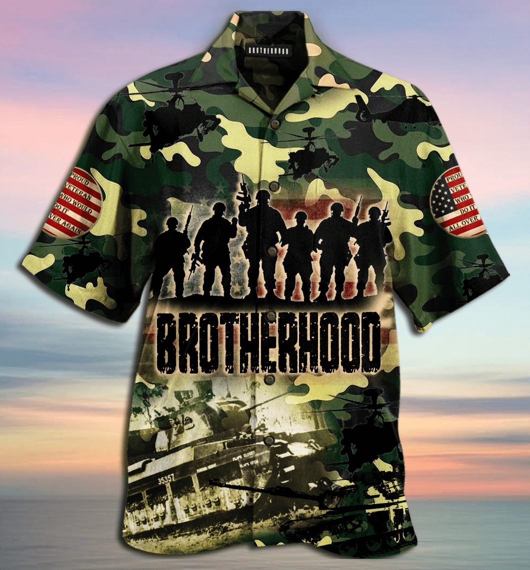 Thanks for Your Brave Veteran Hawaiian Shirt