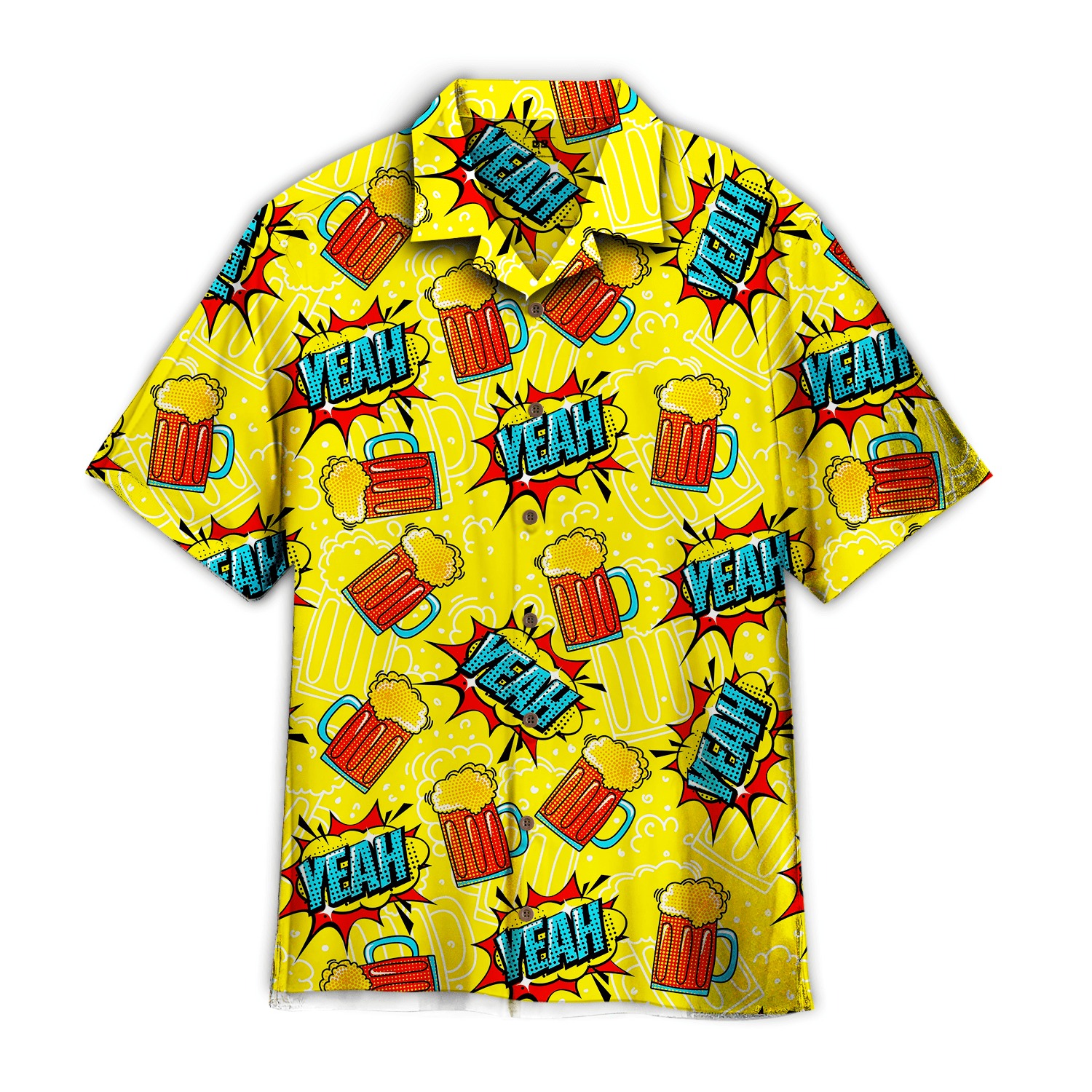 Funny And Drinking Beer Hawaiian Shirt