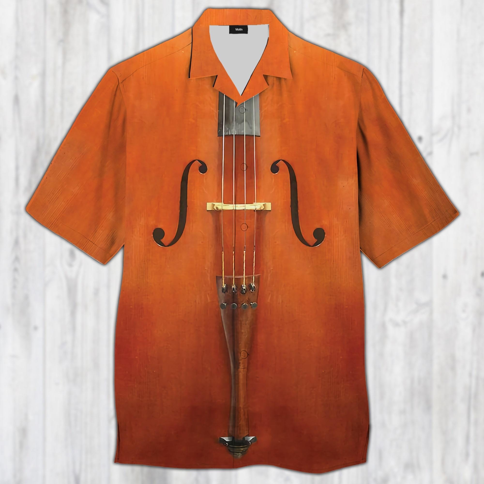 Violin Cello Hawaiian Shirt