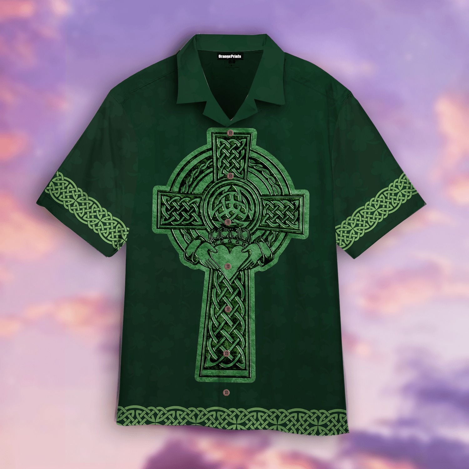 Irish St Patrick Day Hawaiian Shirt
