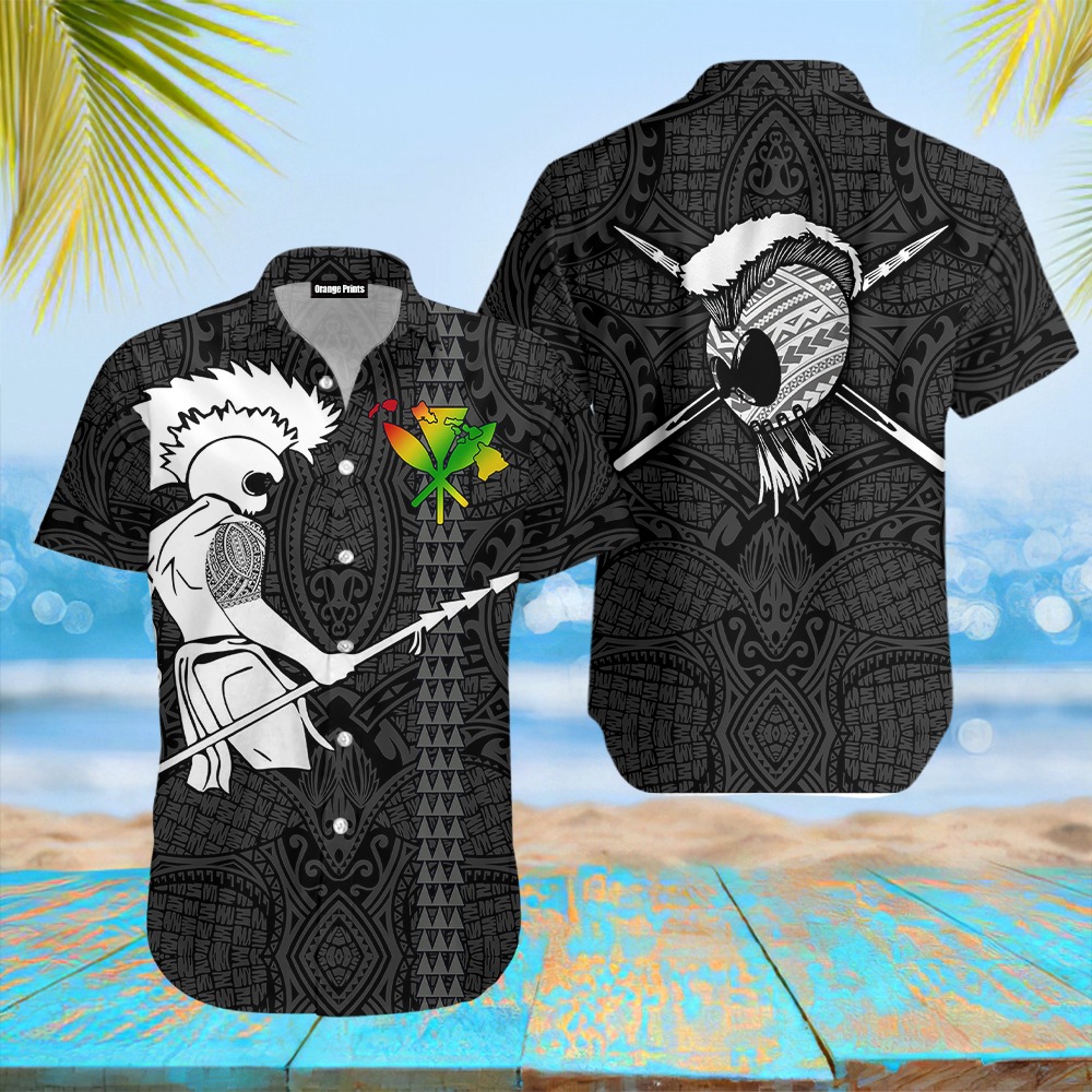 Warrior Hawaiian Shirt