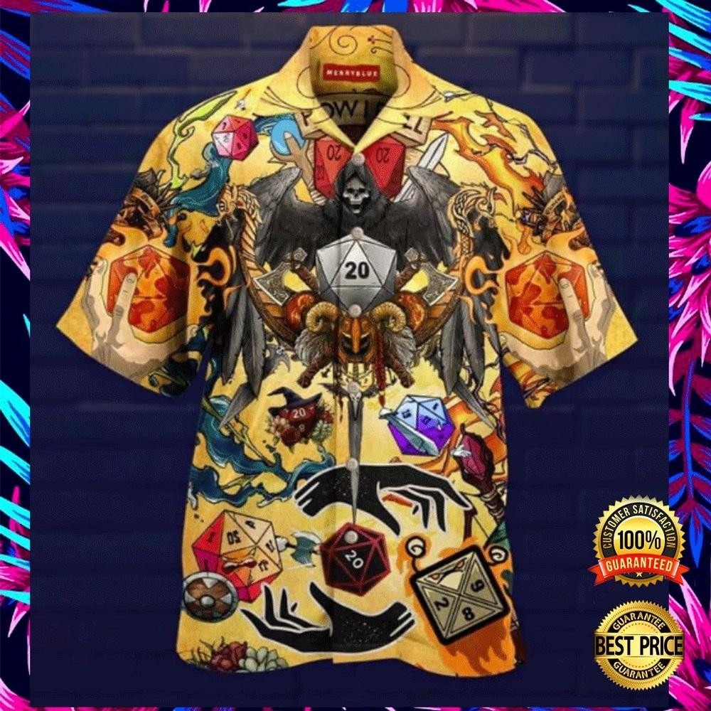 Take A Chance And Roll The Dice Hawaiian Shirt
