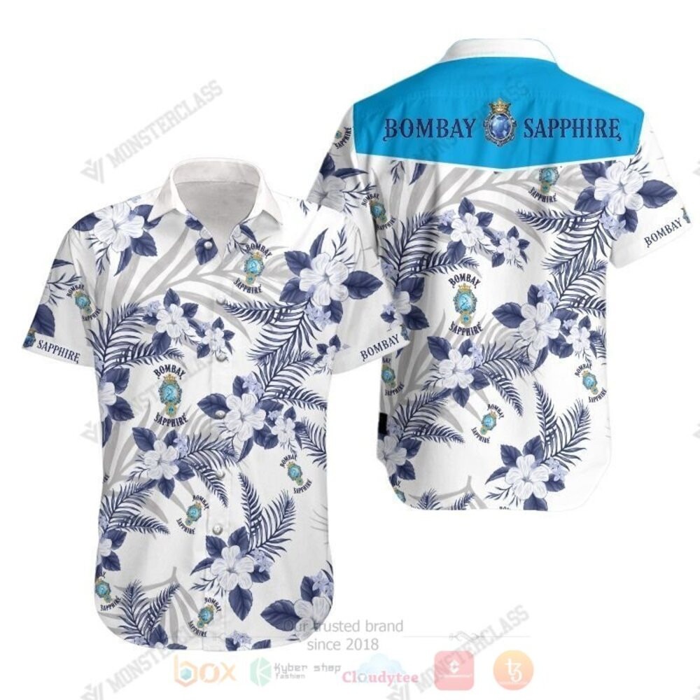 Bombay Shaphire Hawaiian Shirt