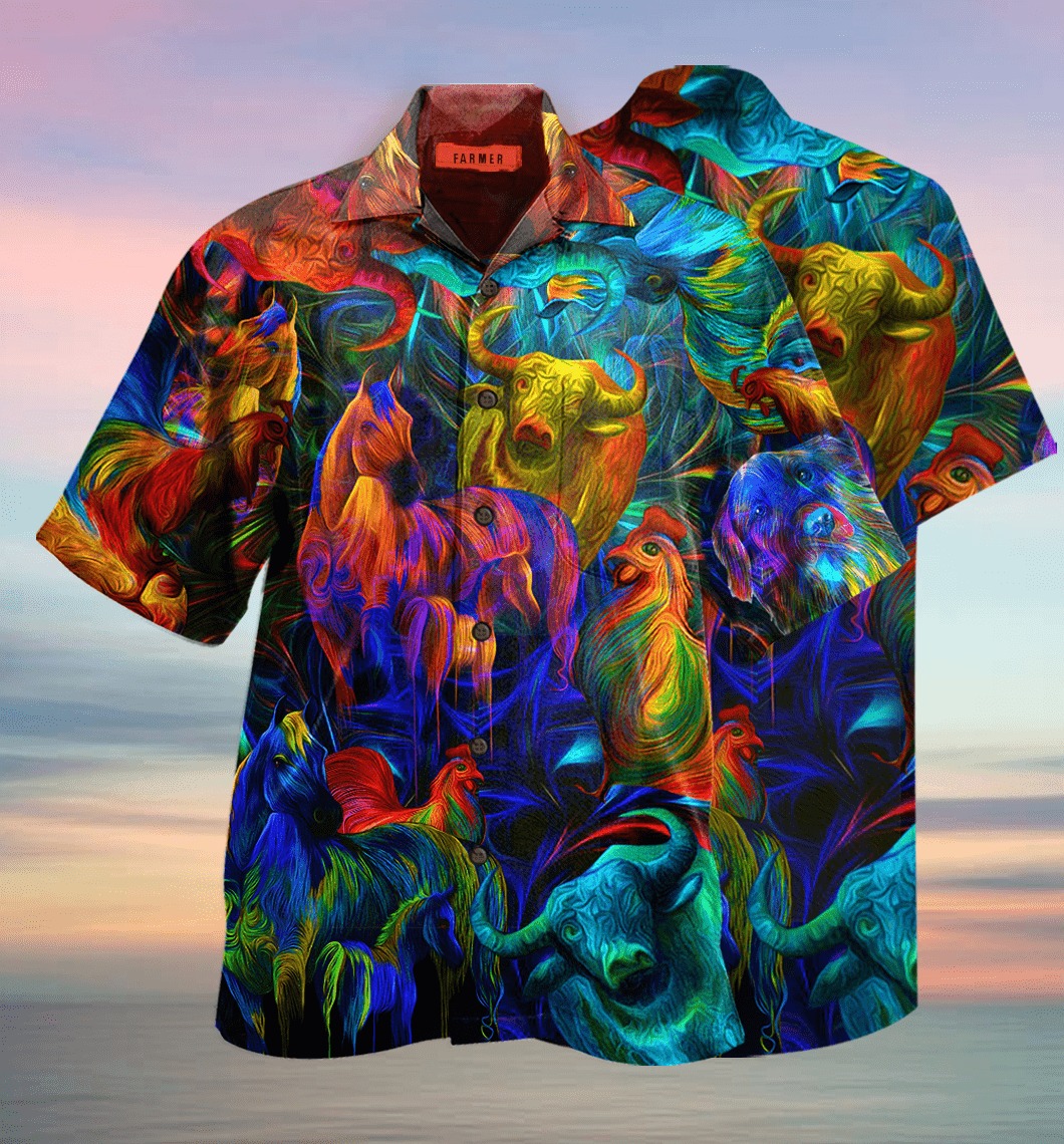 Proud Farmer Hawaiian Shirt