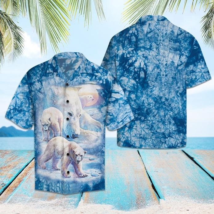 Amazing Polar Bear Hawaiian Shirt