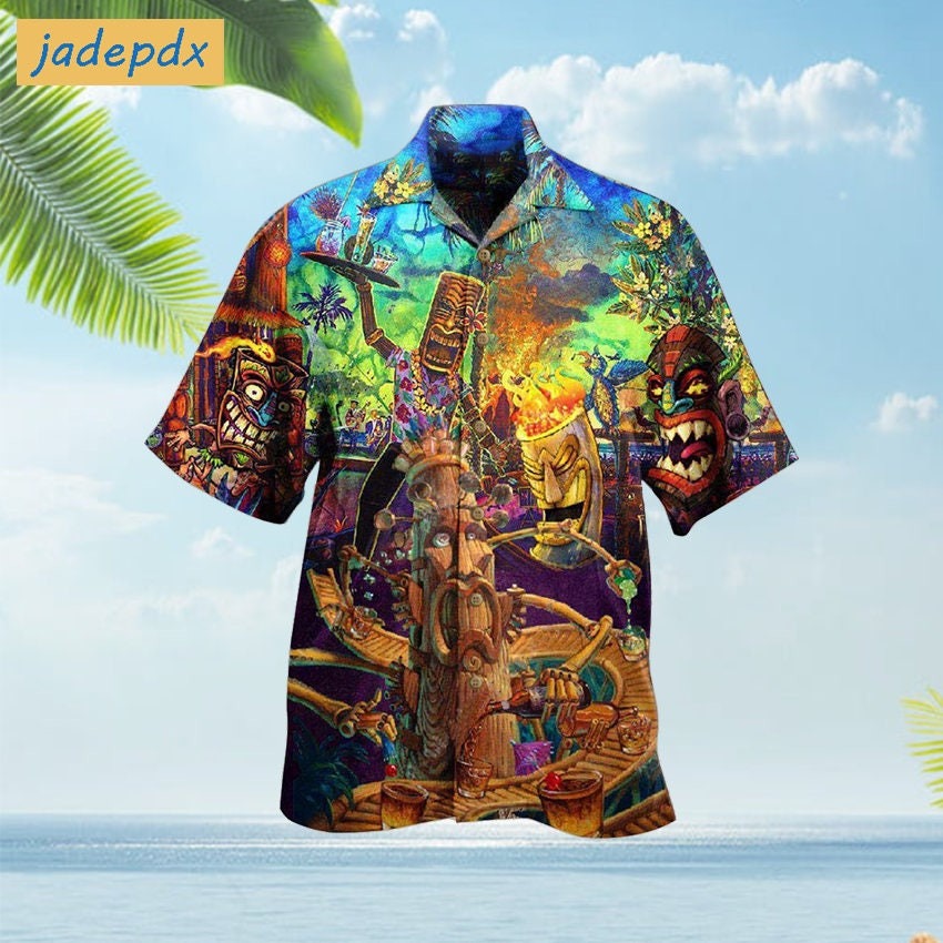 Welcome To Tiki Bar Hawaiian Shirt