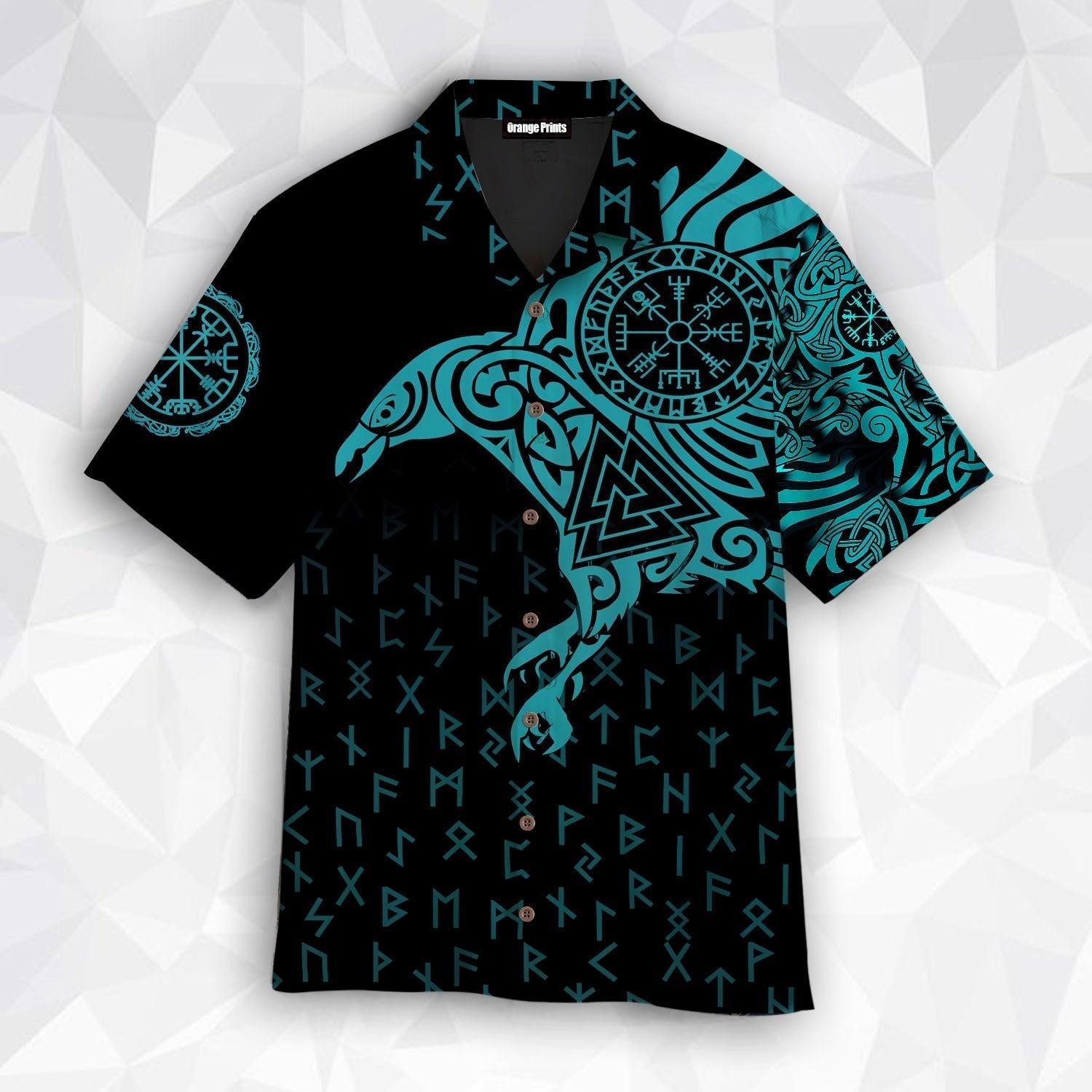 The Raven of Odin Hawaiian Shirt