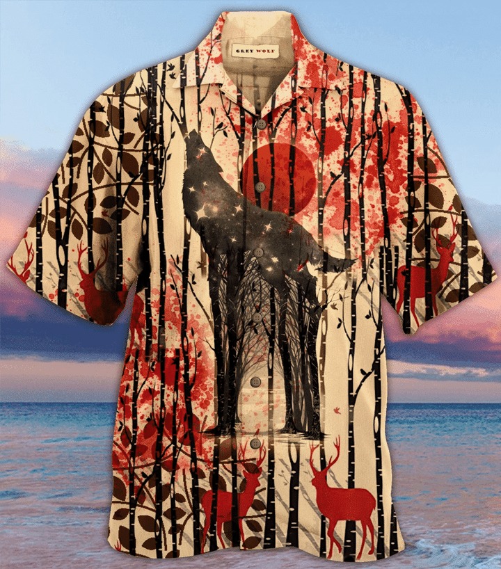 One Wolf Lives No Sheeps Safe Christmas Hawaiian Shirt