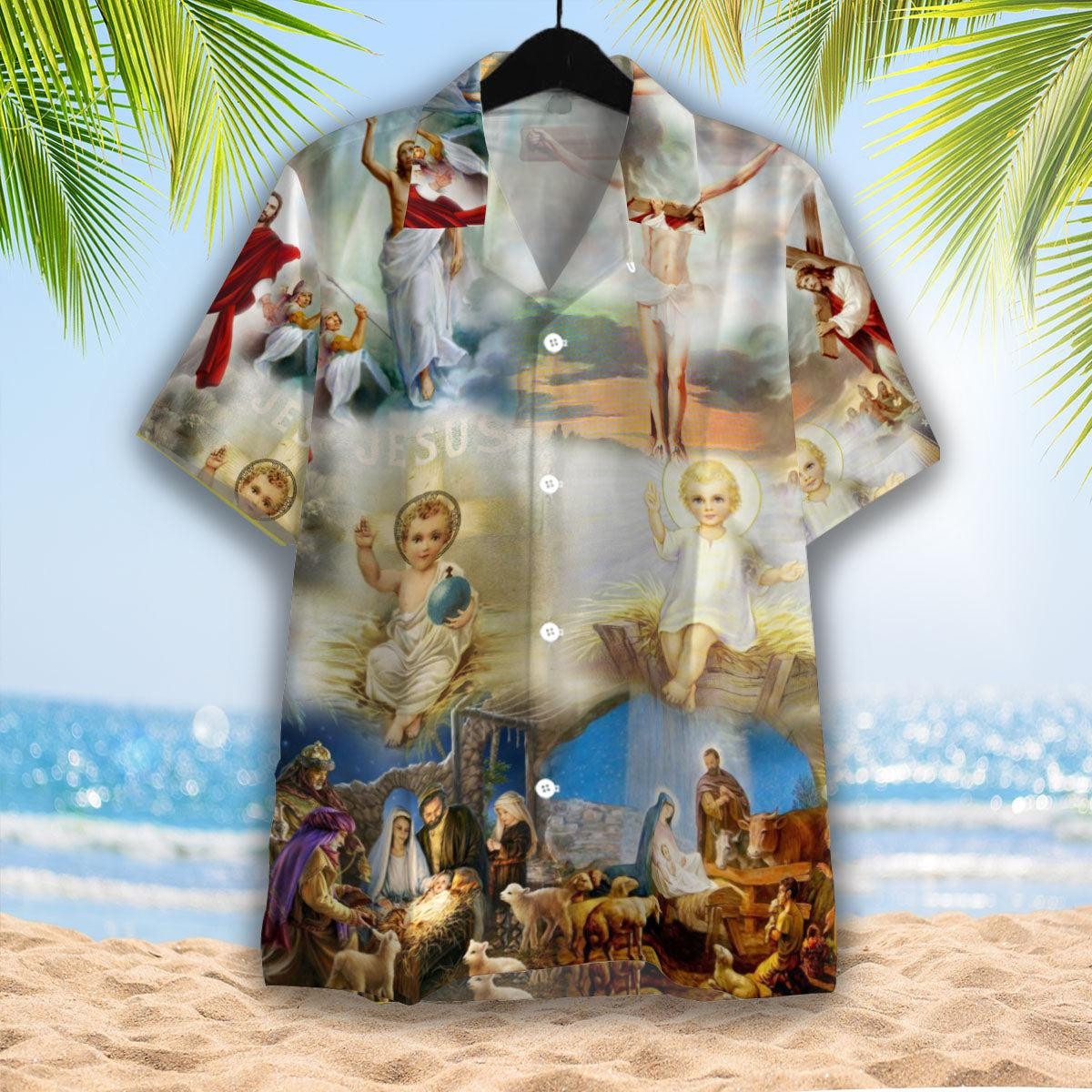 The Born Of Jesus Hawaiian Shirt