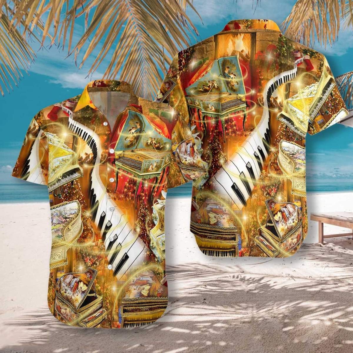Piano Is My Passion Hawaiian Shirt