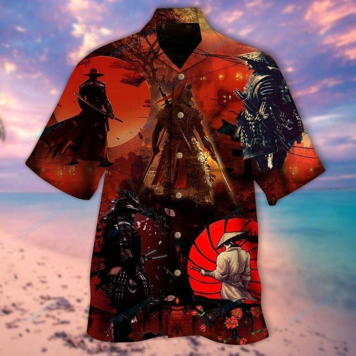 Weapon Samurai Hawaiian Shirt