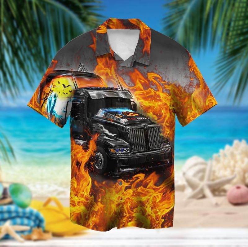 The Love Of Trucks Hawaiian Shirt