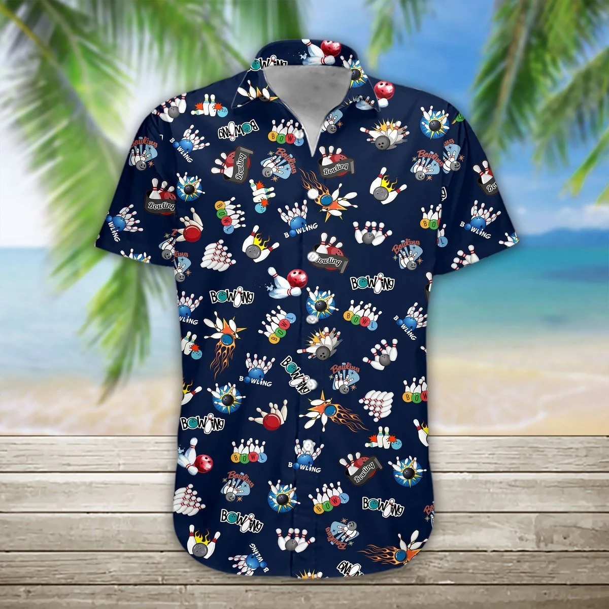 Bowling Time Hawaiian Shirt
