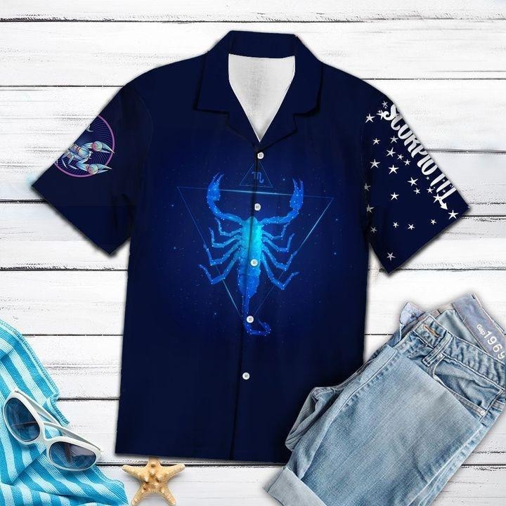 Scorpio Horoscope Hawaiian Shirt