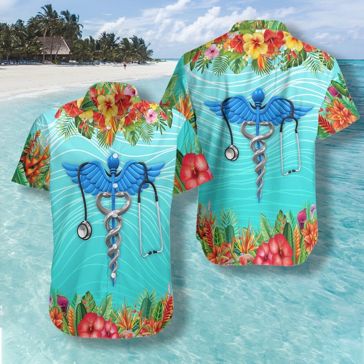 Nurse Hawaiian Shirt