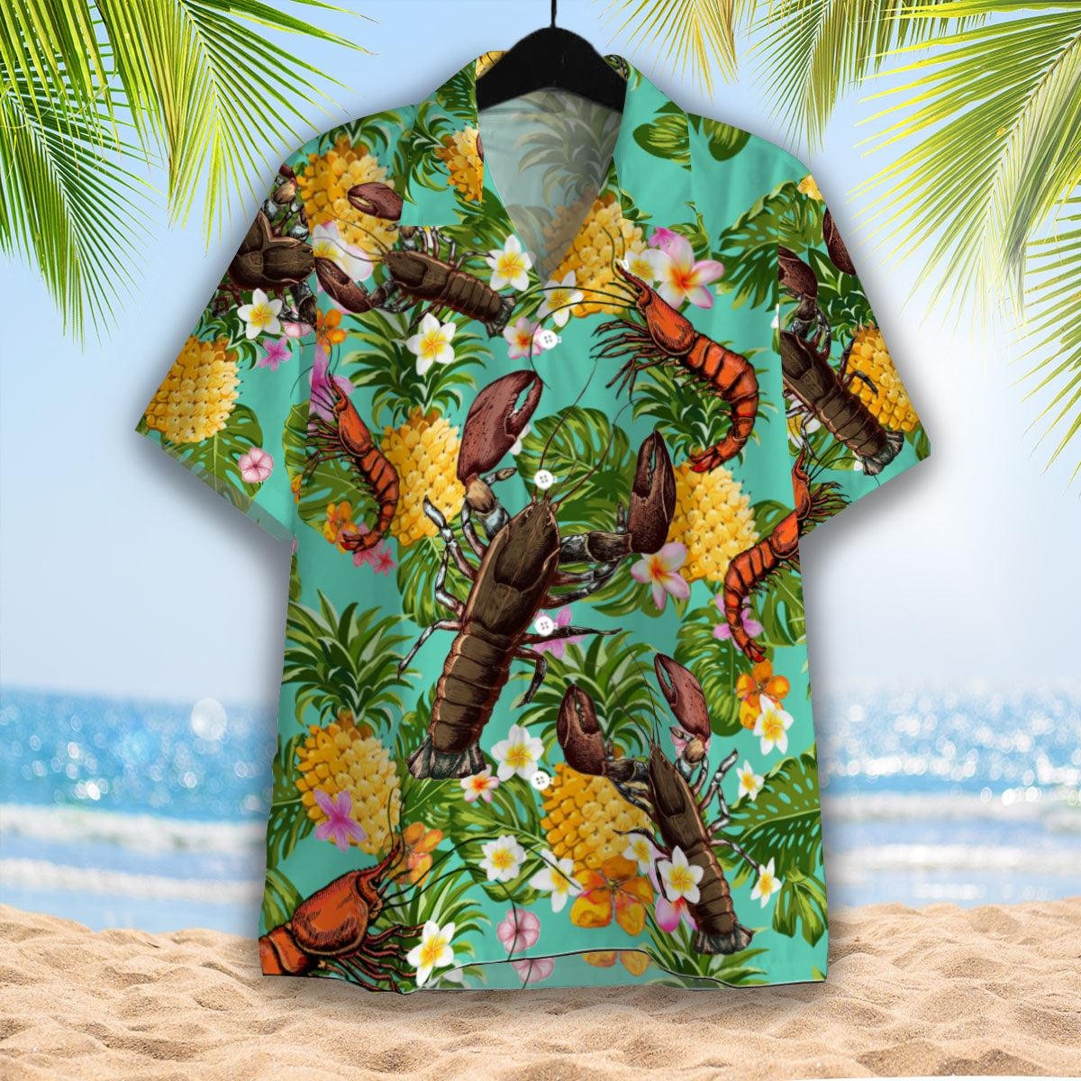 Lobster Hawaiian Shirt