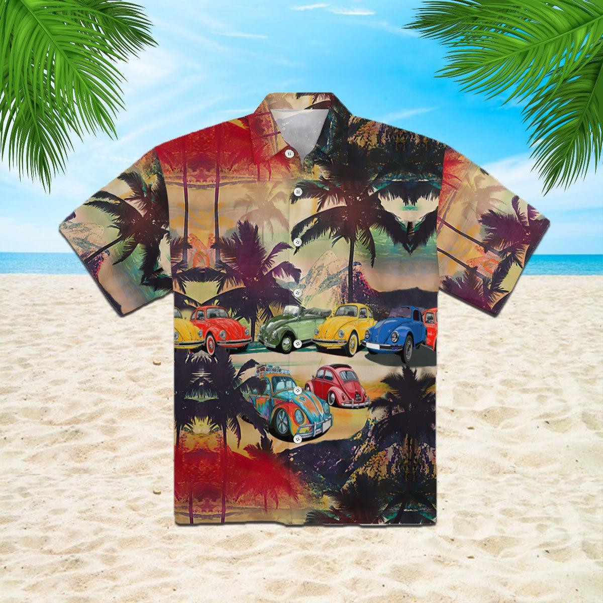 Bug Car Hawaiian Shirt
