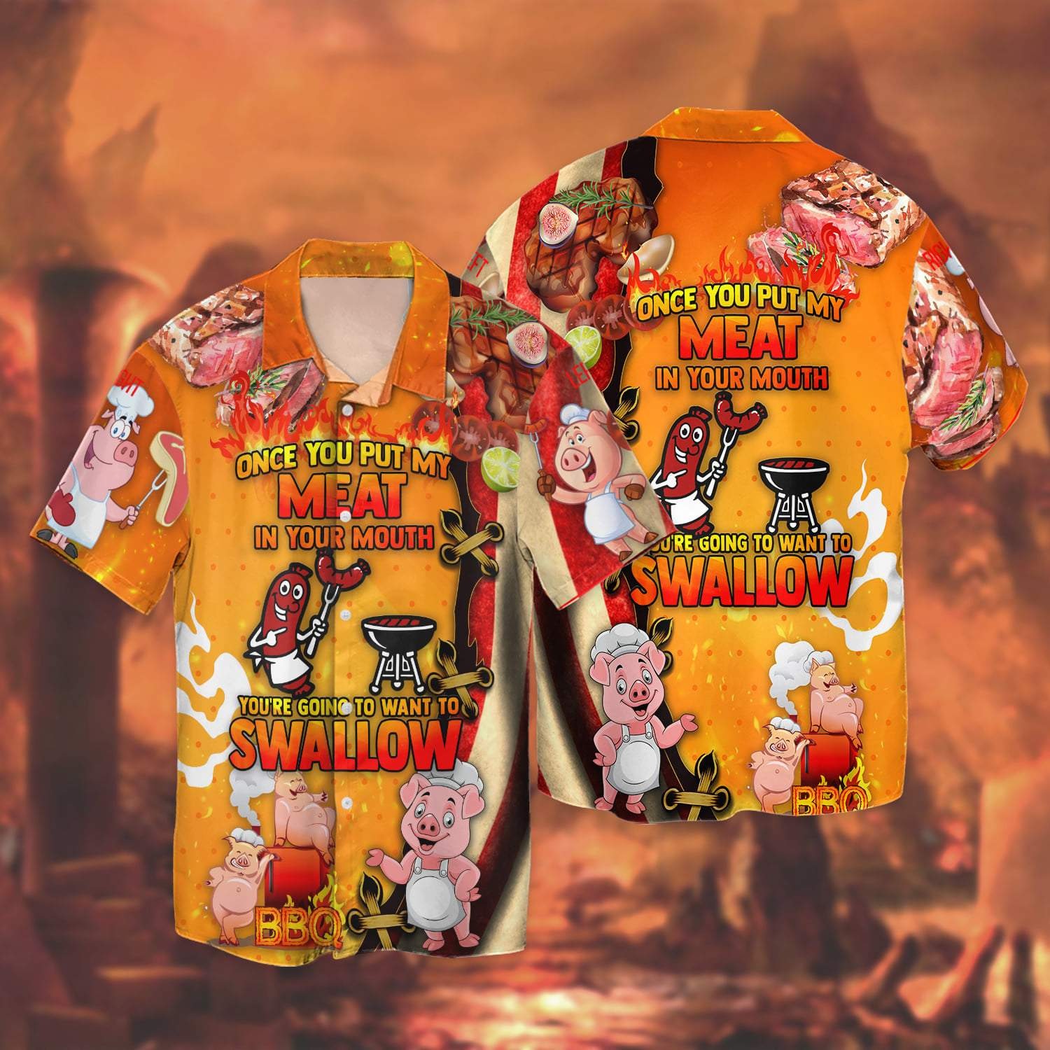 Once You Put My Meal Hawaiian Shirt