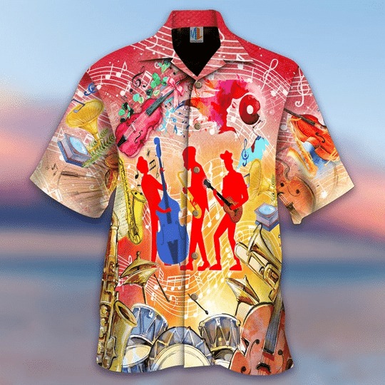 Jazz Music Hawaiian Shirt