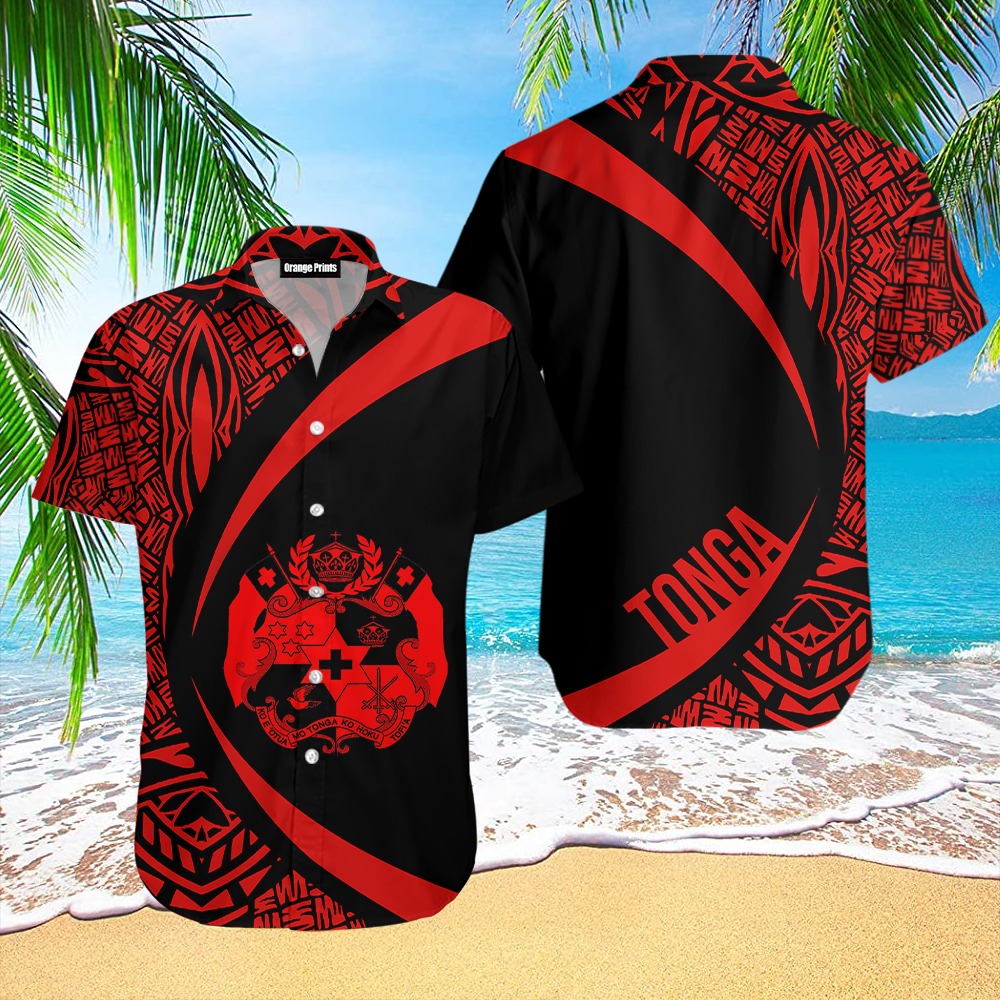 Tonga Polynesian Hawaiian Shirt