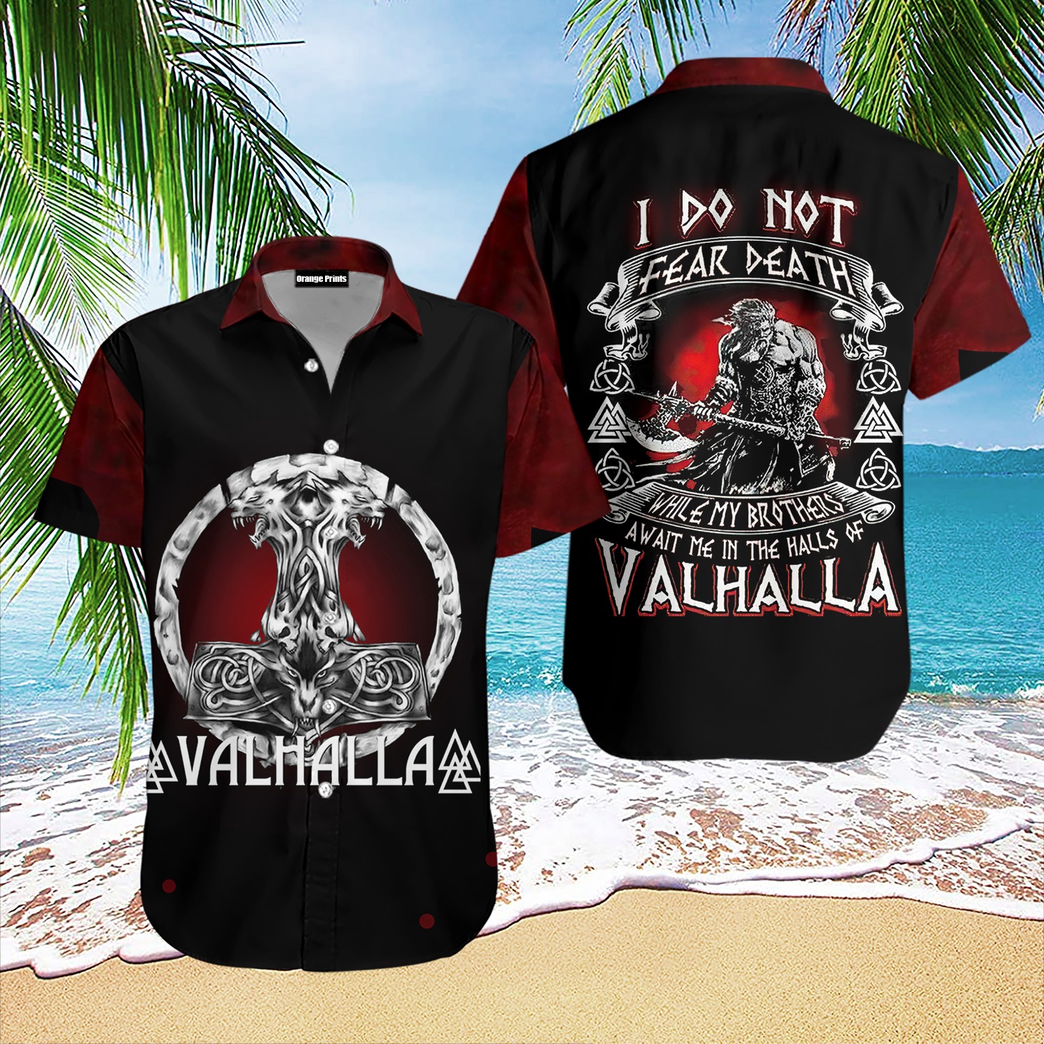 Vikings I Do Not Valhalla Hawaiian Shirt