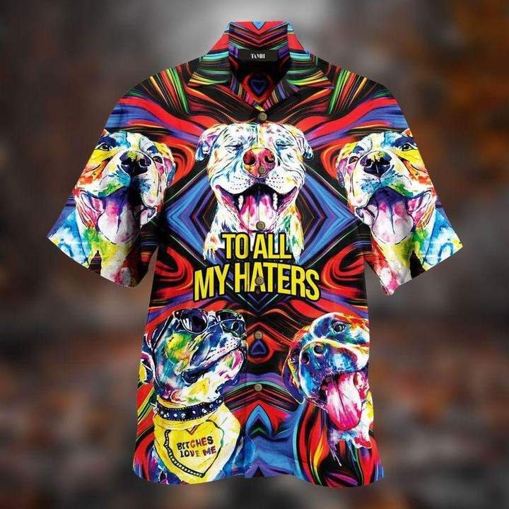To All Haters 3D Hawaiian Shirt