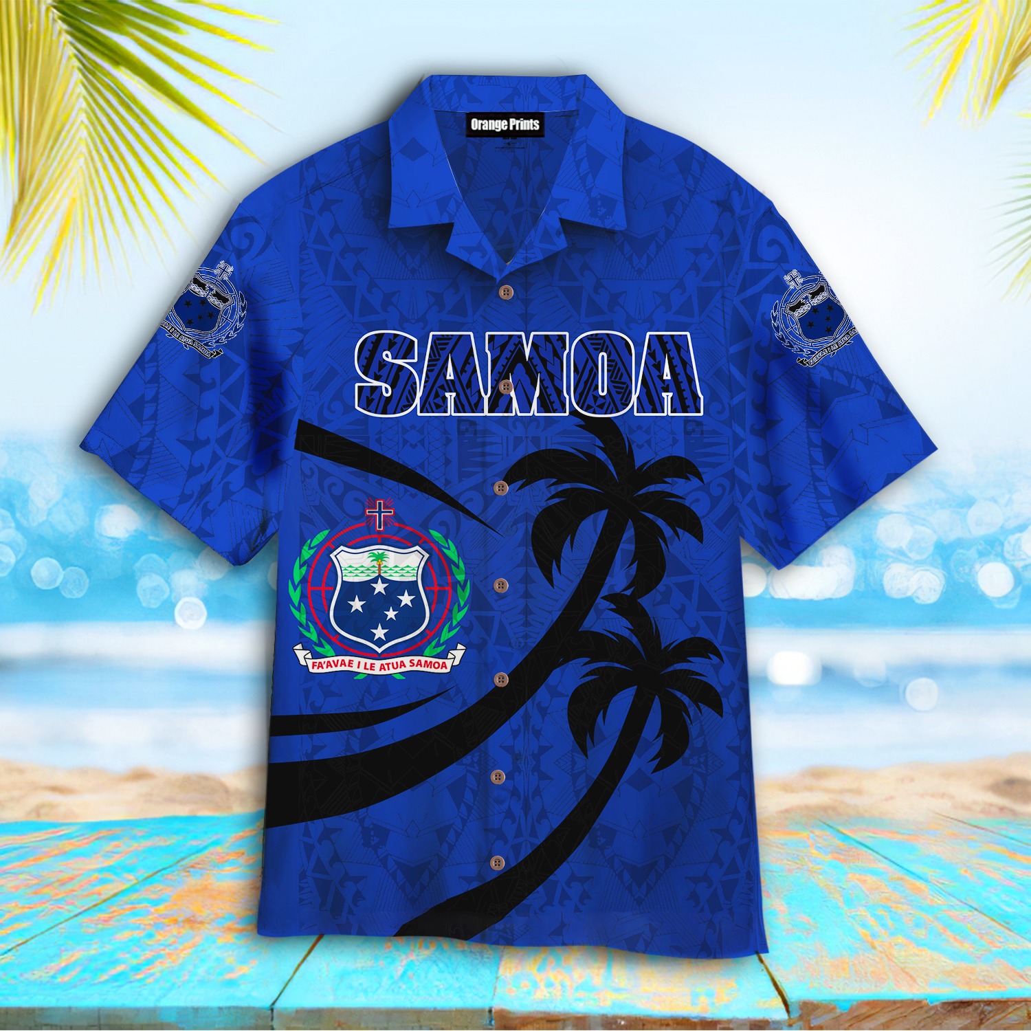 Samoa Polynesian Hawaiian Shirt