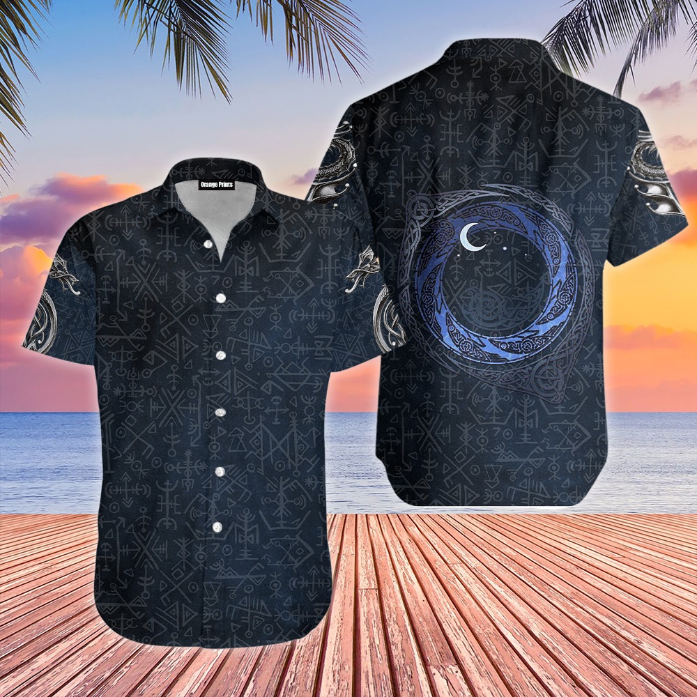 Viking Dragon Hawaiian Shirt