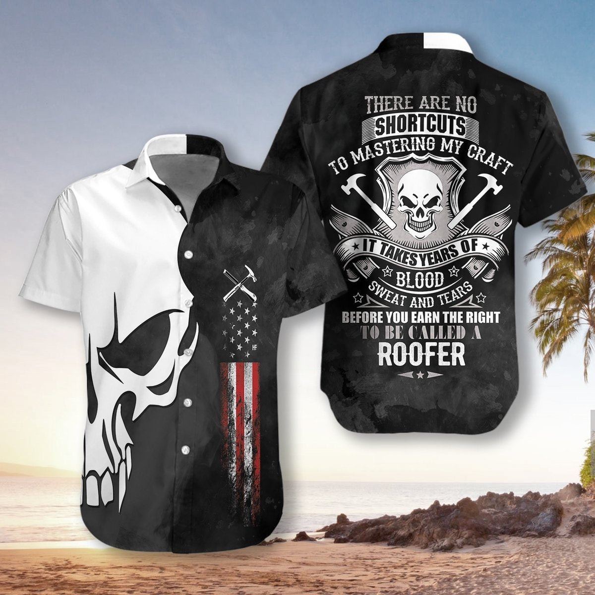 Proud Skull Hawaiian Shirt