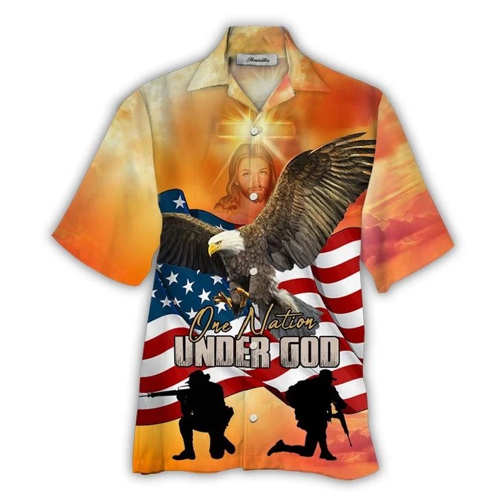 Patriotic Hawaiian Shirt