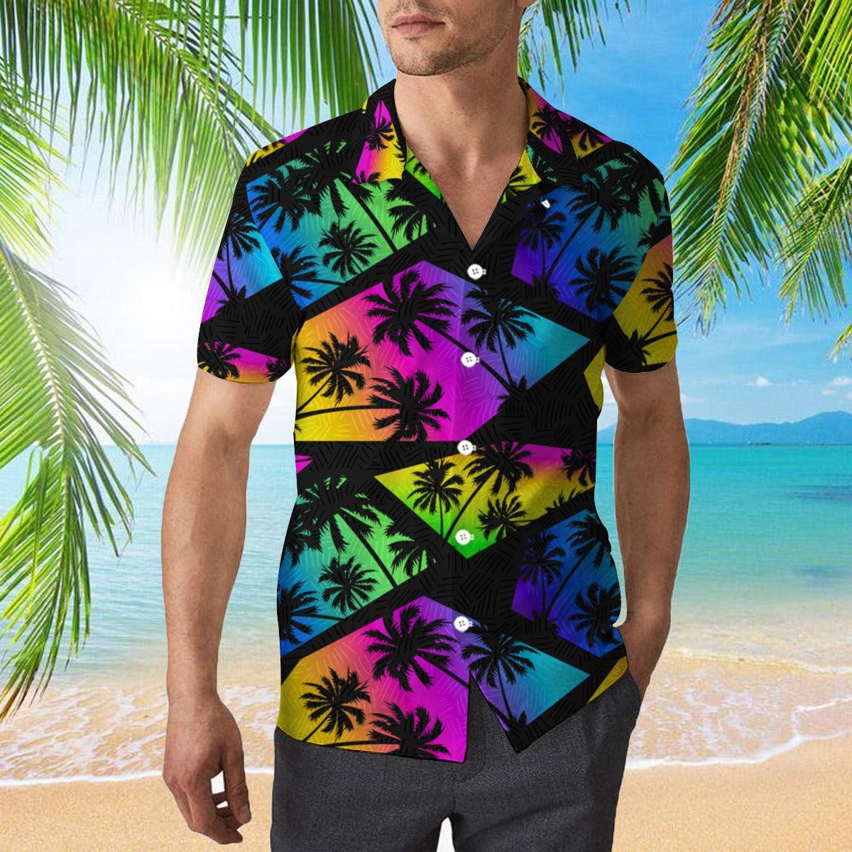 Colorful Tropical Hawaiian Shirt