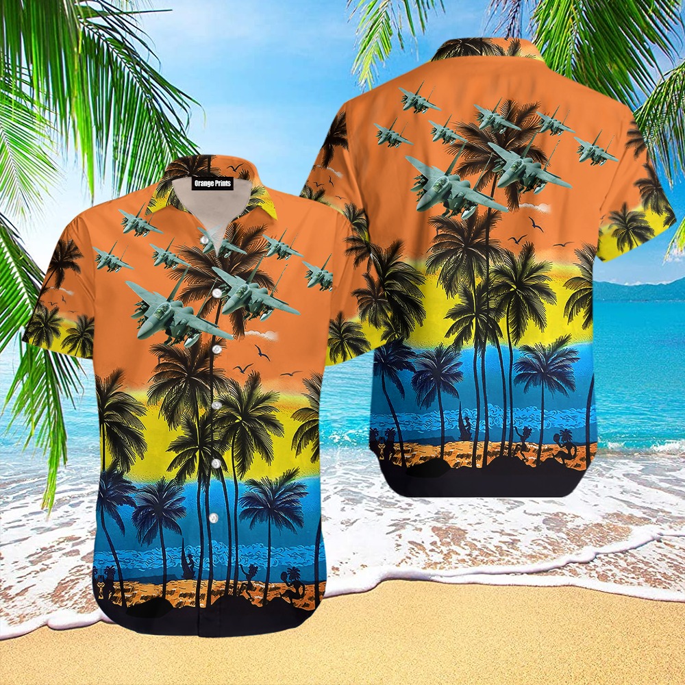 Tropical Palms Tree Hawaiian Shirt