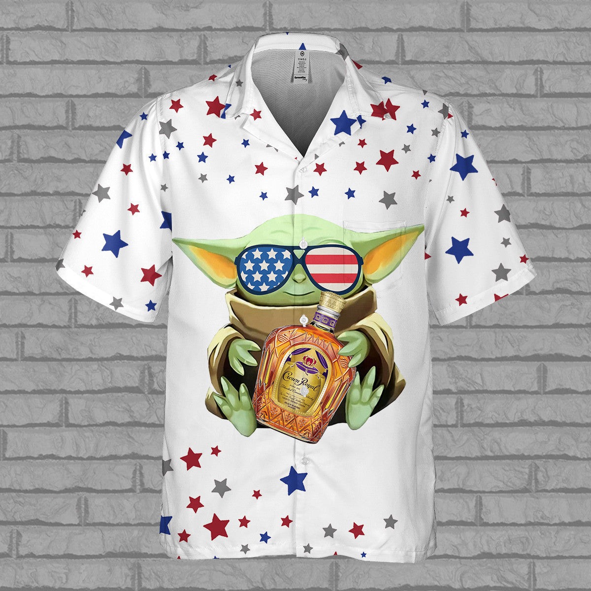 Crown Royal Canadian Whisky Hawaiian Shirt