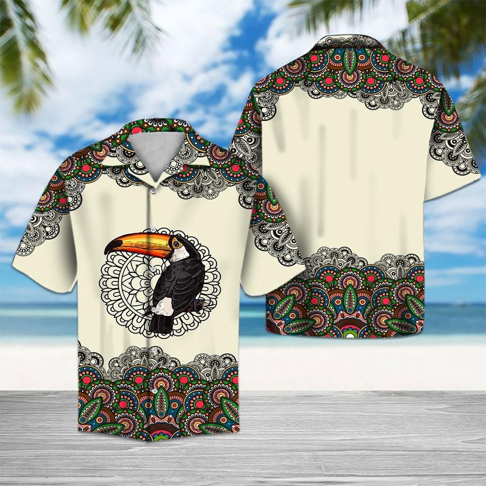 Toucan Mandala Hawaiian Shirt