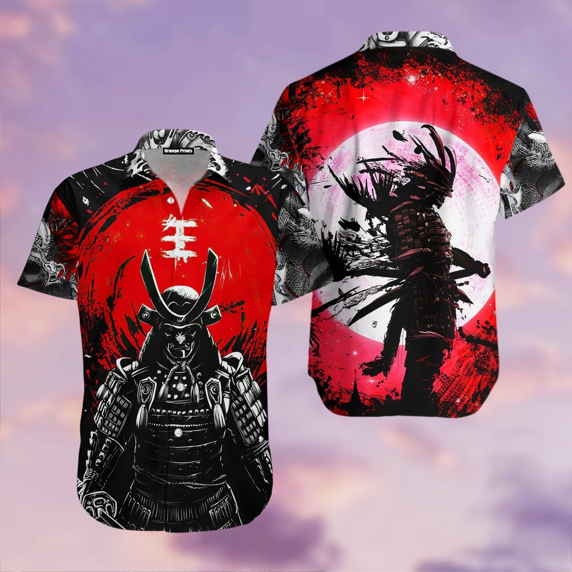 Samurai Hawaiian Shirt