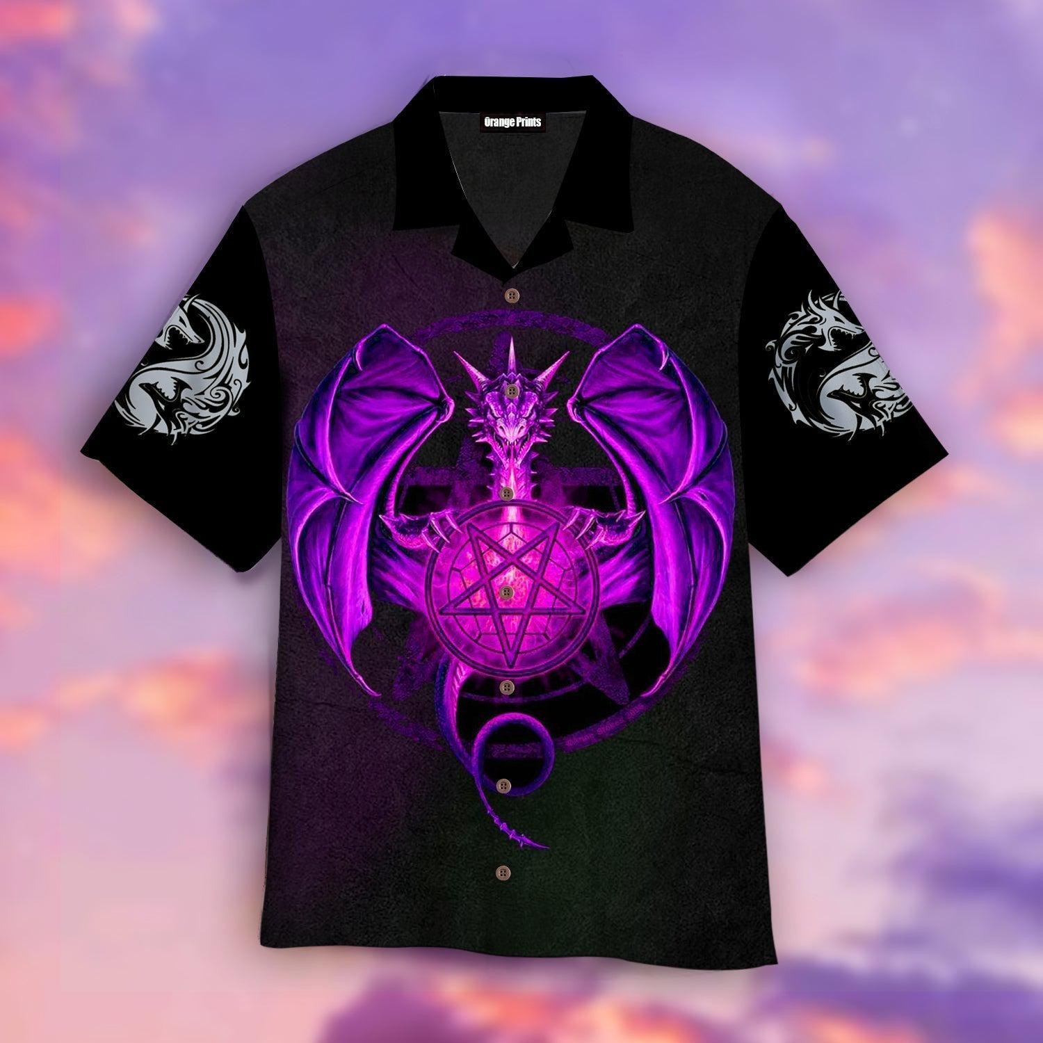 Tattoo and Dungeon Dragon Hawaiian Shirt