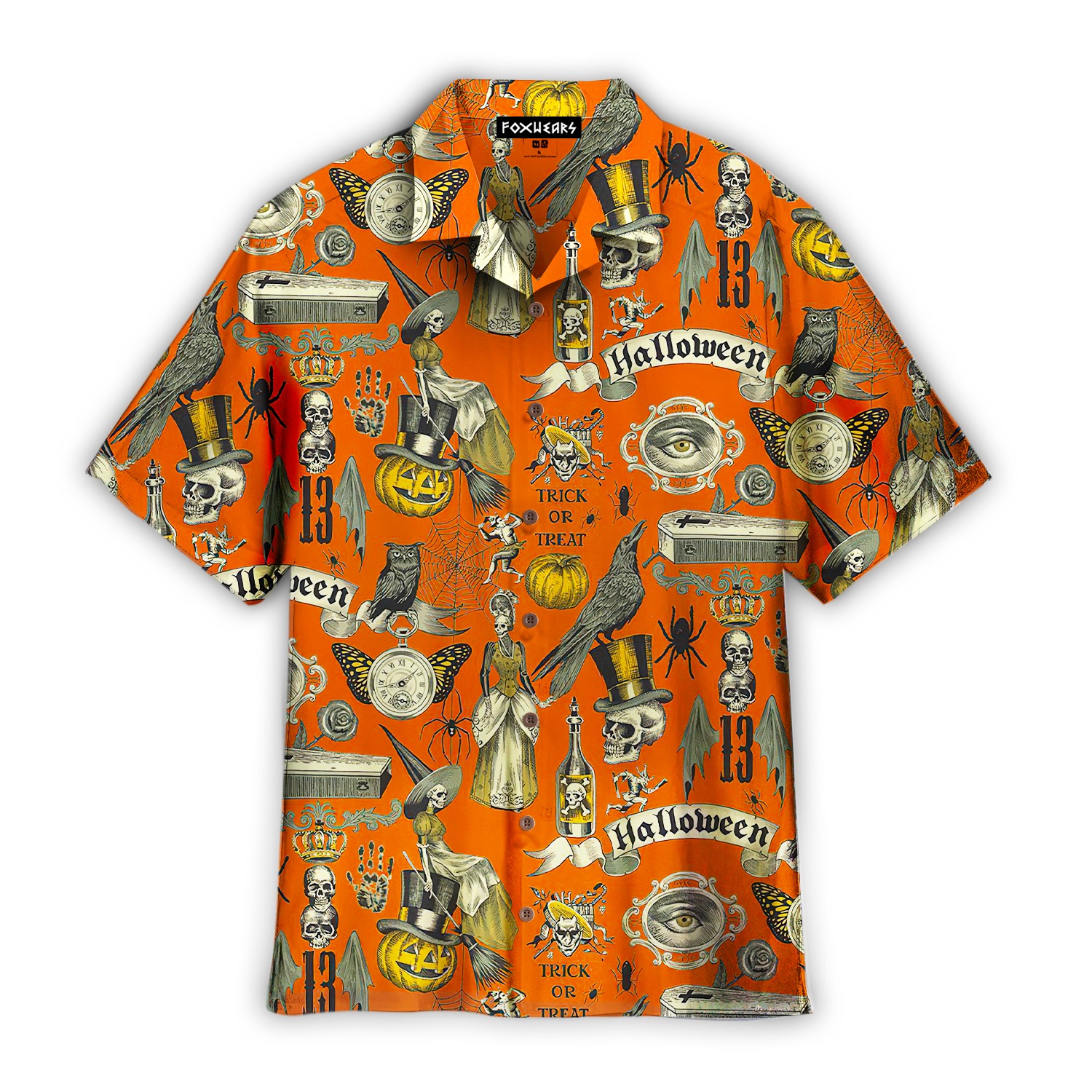 The Witch Halloween Hawaiian Shirt