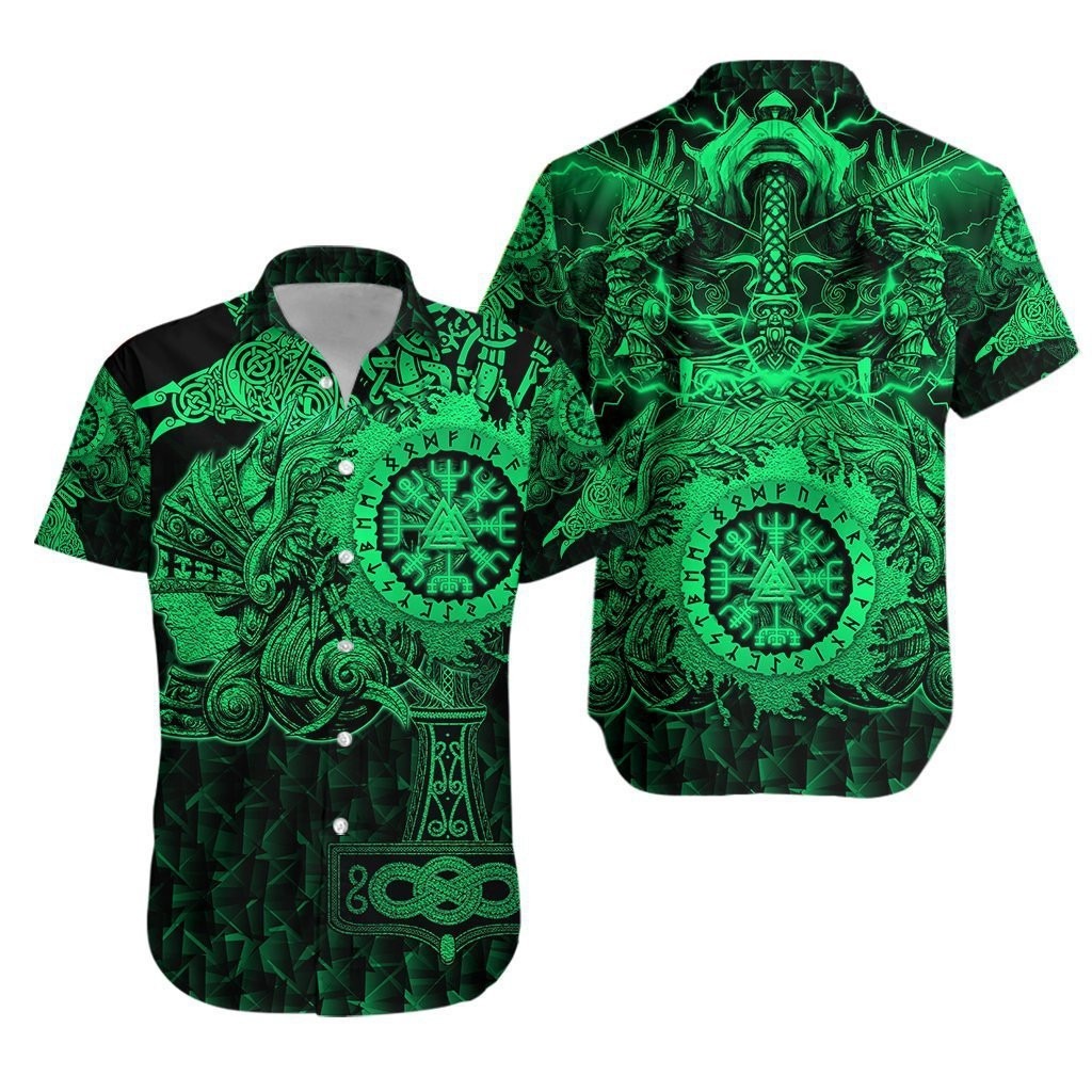 Viking Valkyrie Hawaiian Shirt