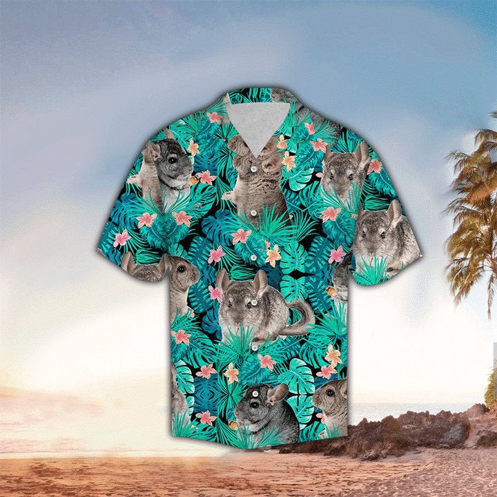 Tropical Chinchilla Hawaiian Shirt